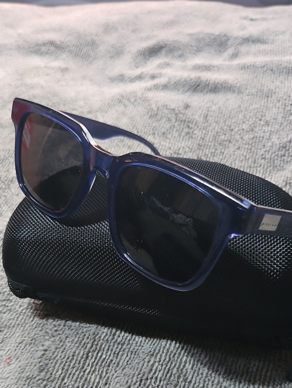 Coral Envision Lenses Designer mens From U.K Translucent Blue Sunglasses